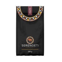 Serengeti Roasters Bugisu AA Coffee Beans – Uganda Single Origin Medium-Dark Roast with Fudge and Chocolate Notes.